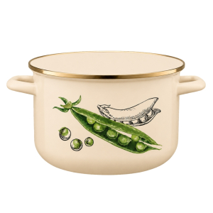 Garnek emaliowany BASSO 18cm/2L wzór 4